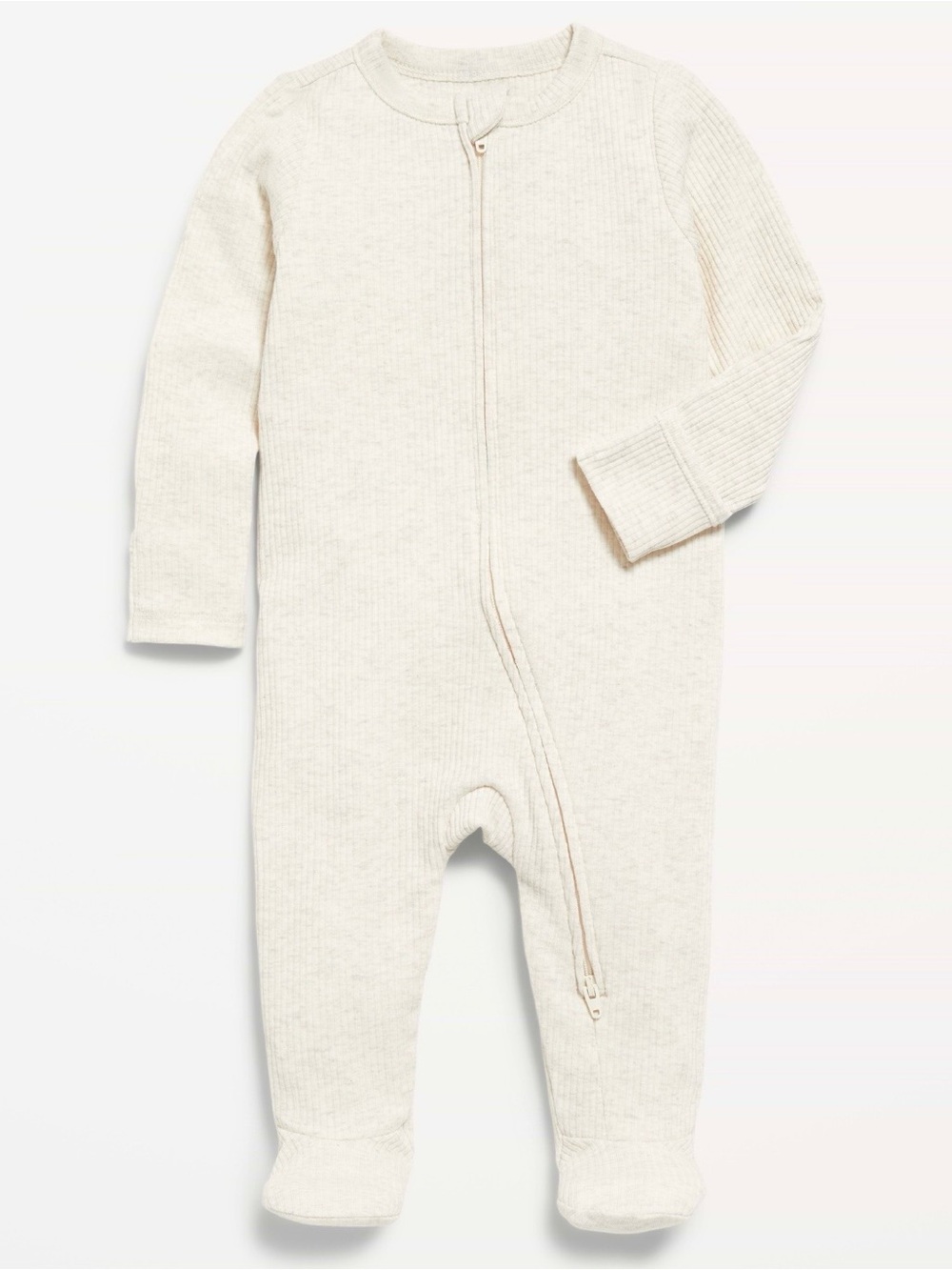 Ribbed 2-Way-Zip Sleep & Play